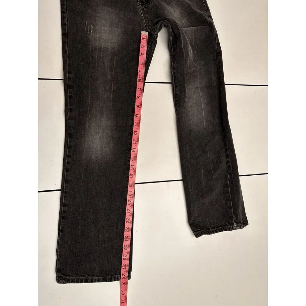 Aeropostale Driggs‎ Denim Jeans Womens 28/30 Distressed Slim Boot